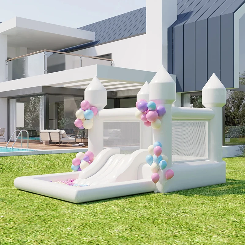 4M Inflatable Bouncy Castle with Water Slide & Ball Pit 4