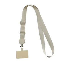 Adjustable Detachable Strap Crossbody Phone Lanyard with Clip (Random 1pc)