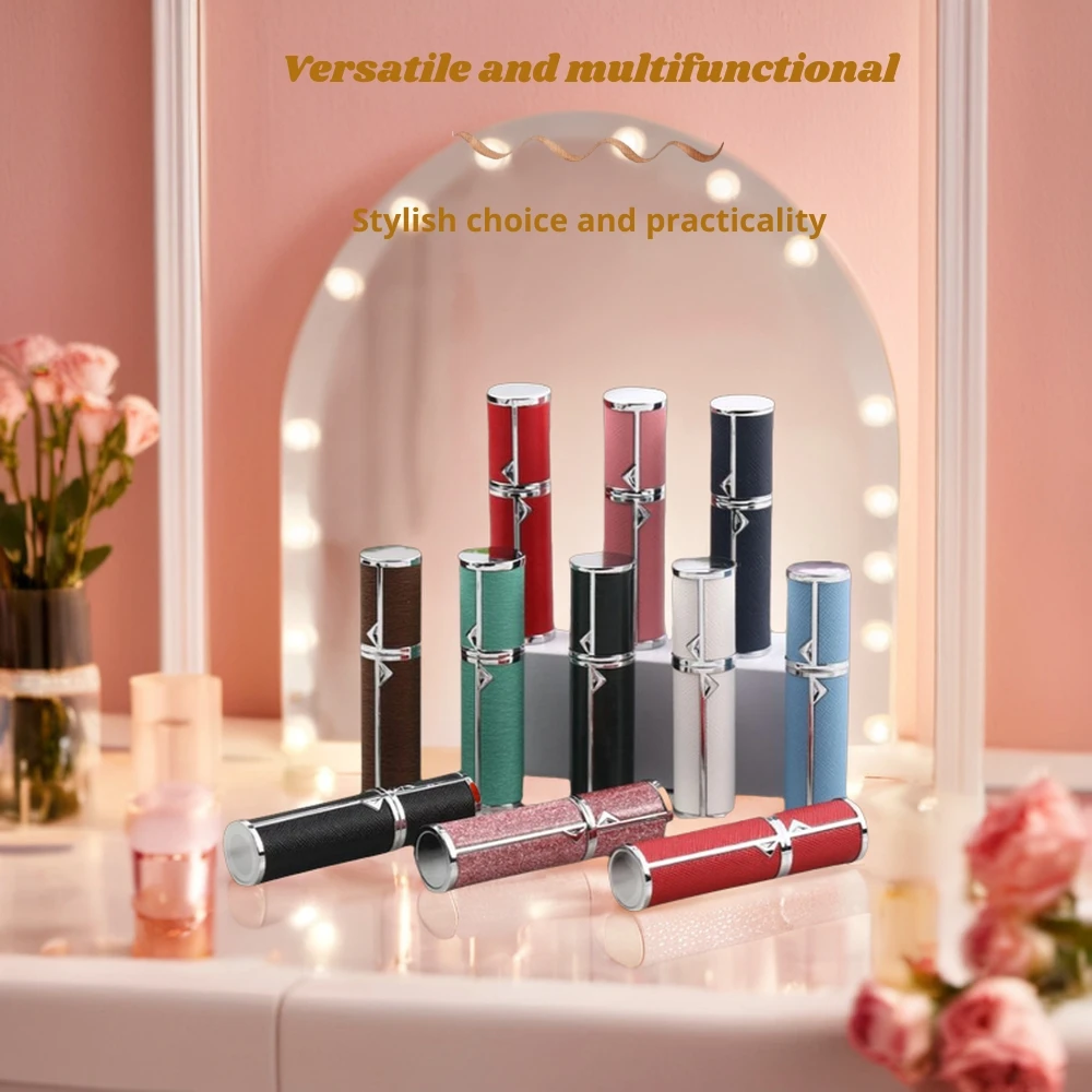 TonKin Ten Perfume Atomizer 5ml Refillable travel cosmetic container perfume bottle mini portable aluminum spray bottle
