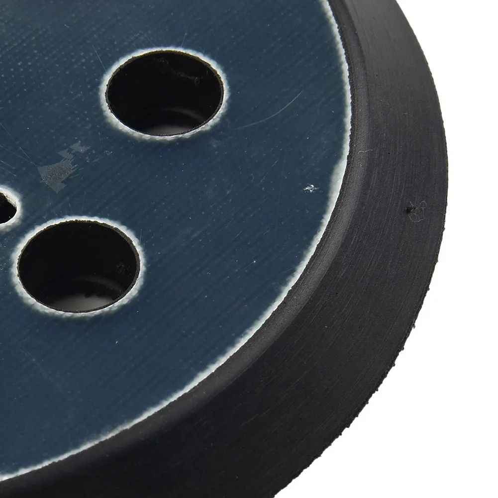 1 Pcs 5 Inch 8-Hole Backing Pad For 743081-8 BO5030 BO5031 BO5041 PU 125mm Sander Pad Round Hook And Loop Abrasives Power Tool 20pcs 5 inch 125mm round sandpaper 8 hole sanding discs hook