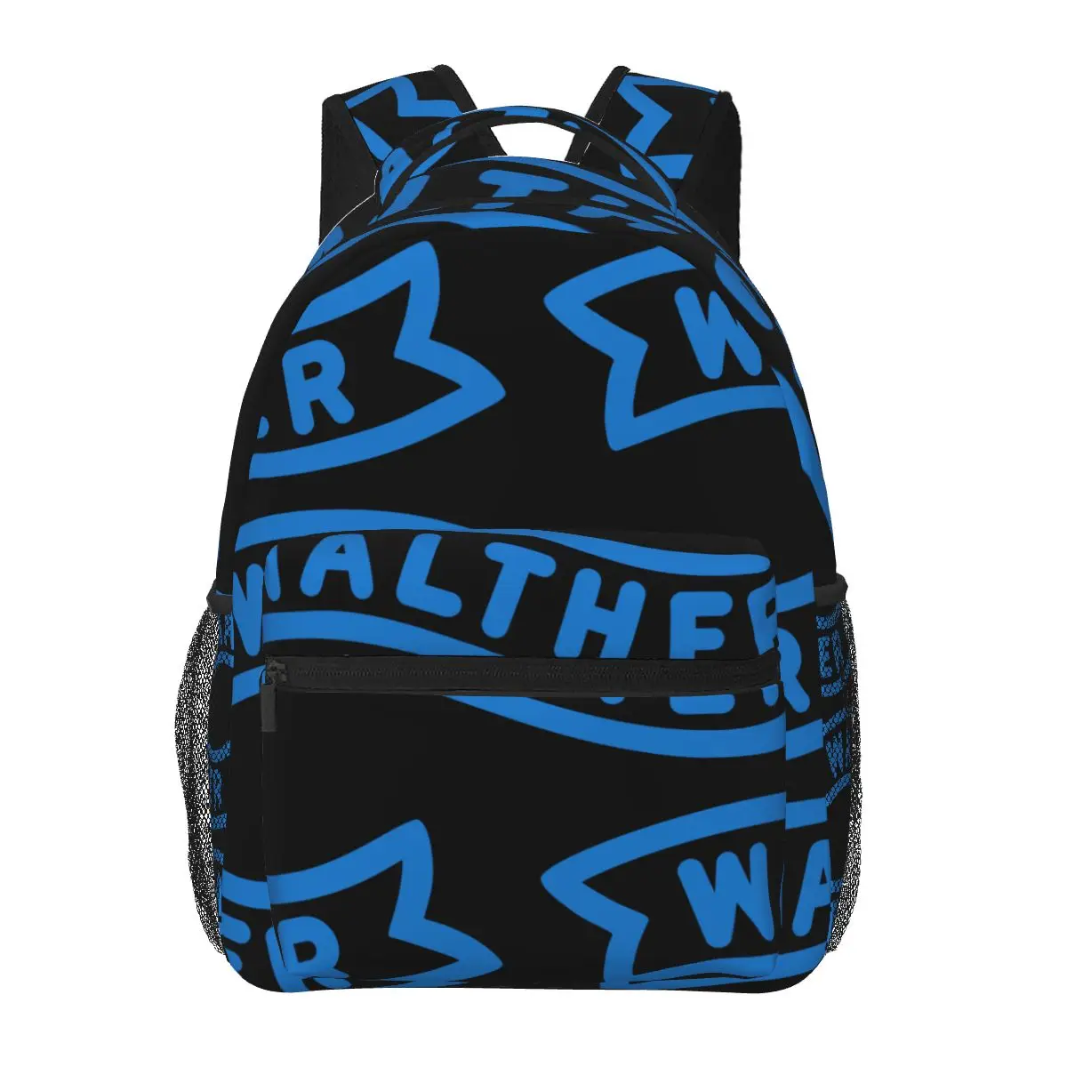 Walther Logo Casual Backpack Unisex Students Leisure Travel Computer Backpack