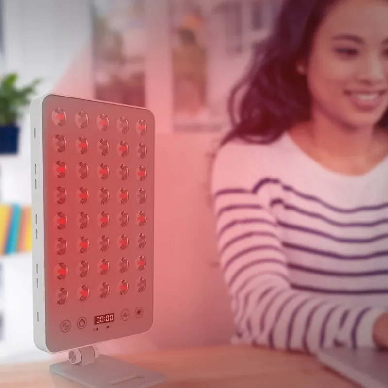 Letto A Pannello Per Macchina Per Terapia Della Luce Rossa Tutto 670Nm 850Nm Professionale In Vendita Vicino Al Solarium Con Lampada A Vibrazione A In