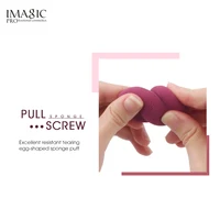 IMAGIC Beauty Sponge Face Wash Puff Gourd Water Drop Wet And Dry Makeup Tool - Image 3