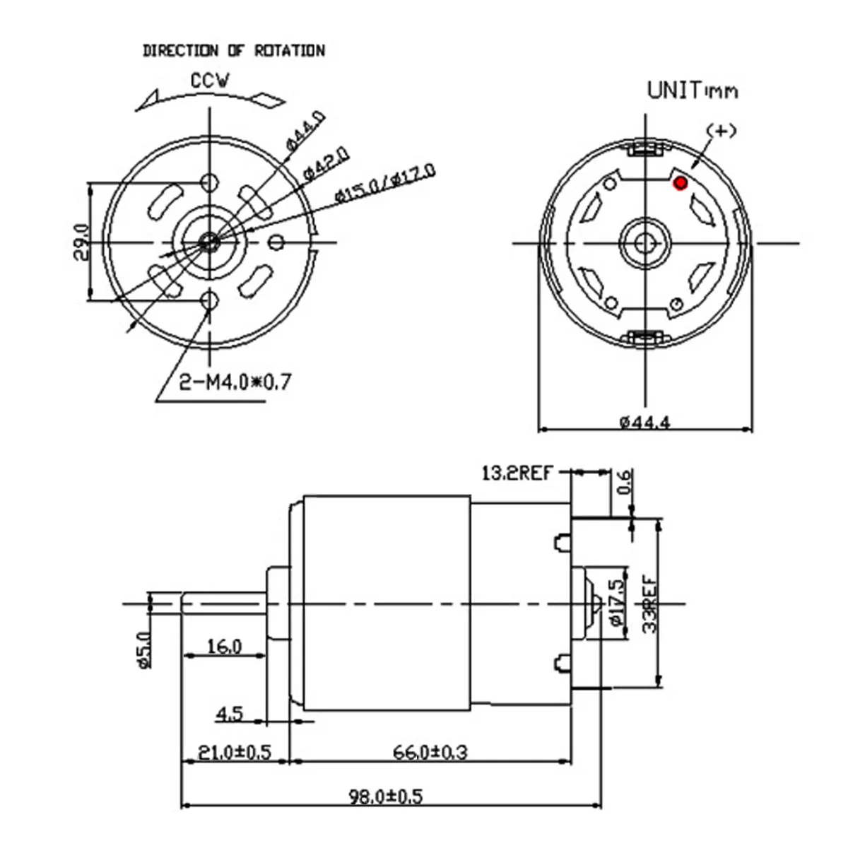 775 DC Motor 12V 12000RPM High-speed Large Torque Motor for Drill Micro Machine / DIY Model Car with Ball Bearing, Fan Blades