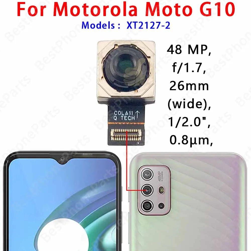 Enhanced Smartphone Camera Module Flex Cable - Front and Back Selfie/Main Lens Replacement Parts