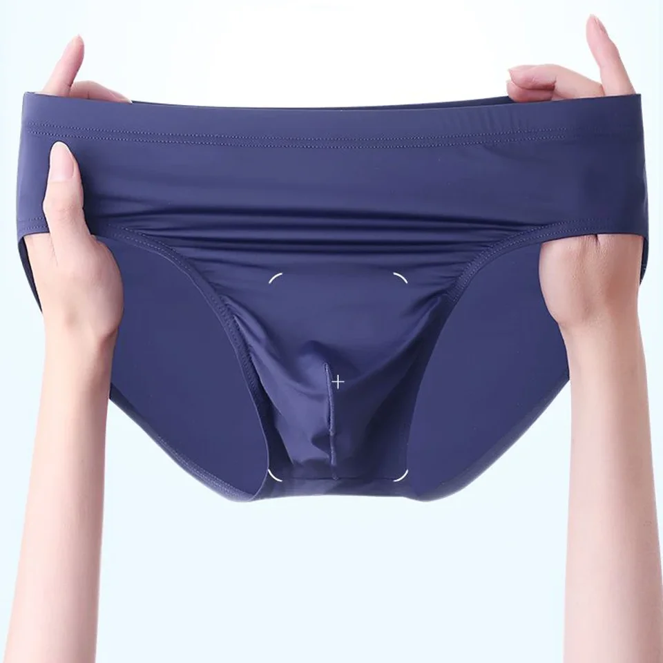 ROLAQDK Costume Uomo Boxer Mutande Uomo Cotone Canotto In Ottone Biancheria Intima Sexy Da Uomo Slip In Tinta Unita Perizoma In Pizzo Che Migliorano Le Mutande A Marsupio Bianco Xl 122327200 - Foto 6