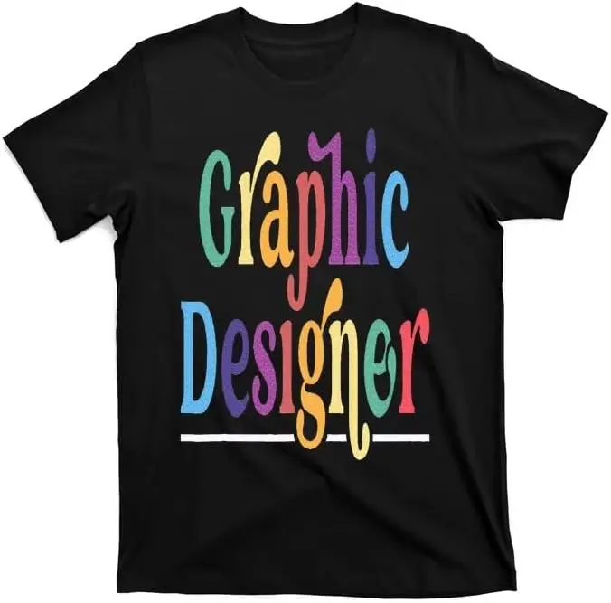 

Graphic Designing Job Profession Graphic Designer T-Shirt Black