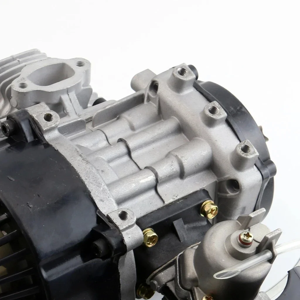 2 Stroke Engine Pull Start Motor 49cc Transmission Engine Air Filter Mini Pocket ATV 4 Wheel 6 Teeth Pit Quad Dirt Bike