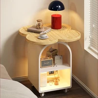 Tables De chevet étroites pour chambre à coucher, Design De luxe, modernes et minimalistes, avec rangement, meubles De maison classiques Mesa De Cabeceira 5
