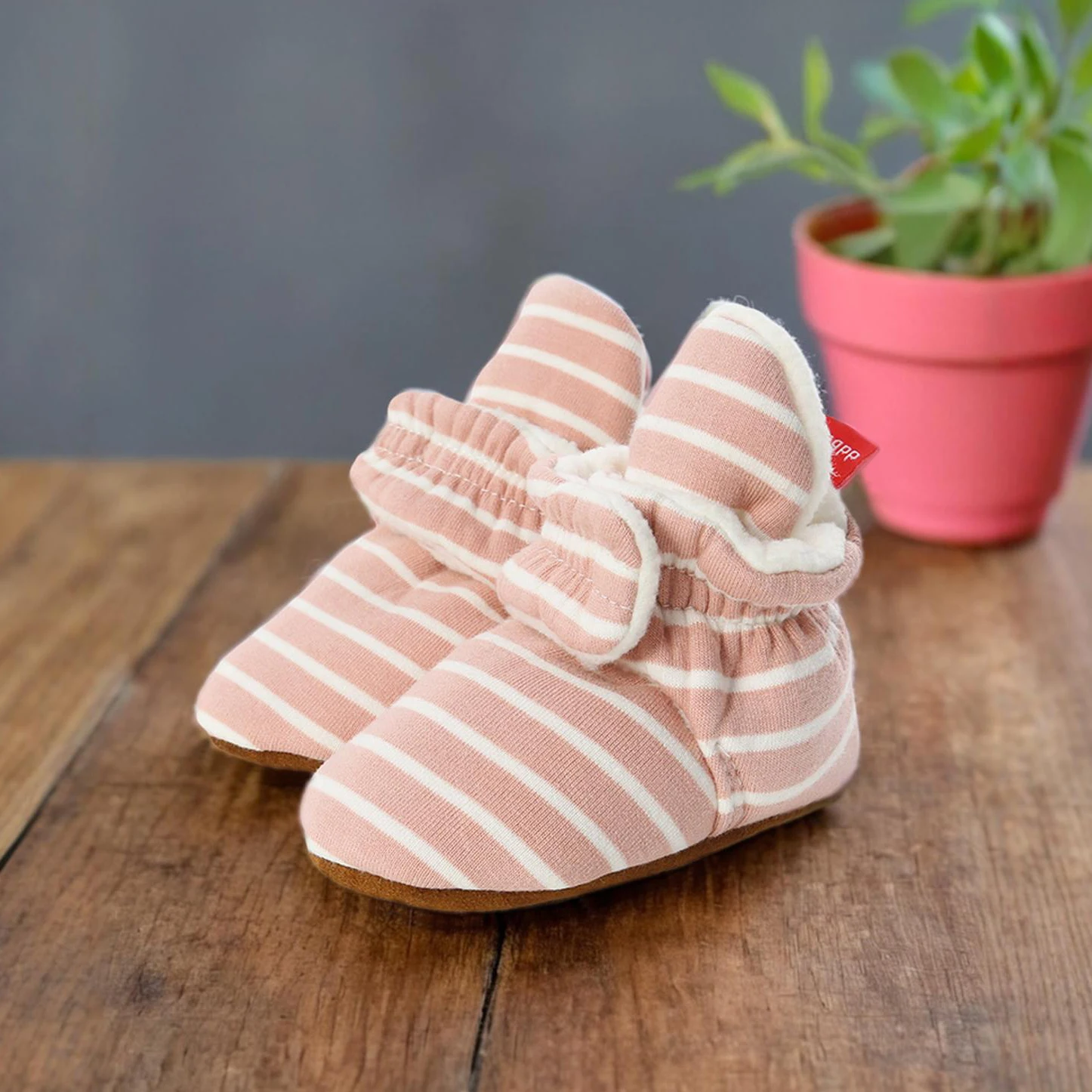 Newborn Infant Baby Girls Boys Warm Fleece Winter Booties First Walkers Slippers Shoes
