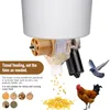 Automatic Chicken Feeder with Timer, 6 Groups of Timed and Fix-quantity Chicken Feeders No Waste and Duck Feeder for Chickens,