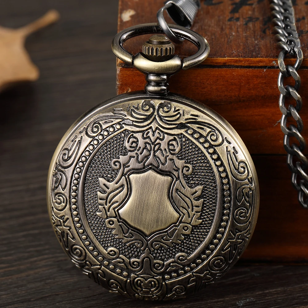 Pendant Mechanical Clock Pocket Watches Women Vintage Steampunk Pocket Watches for Men Necklace Costume Pocket Watch Fob Chain