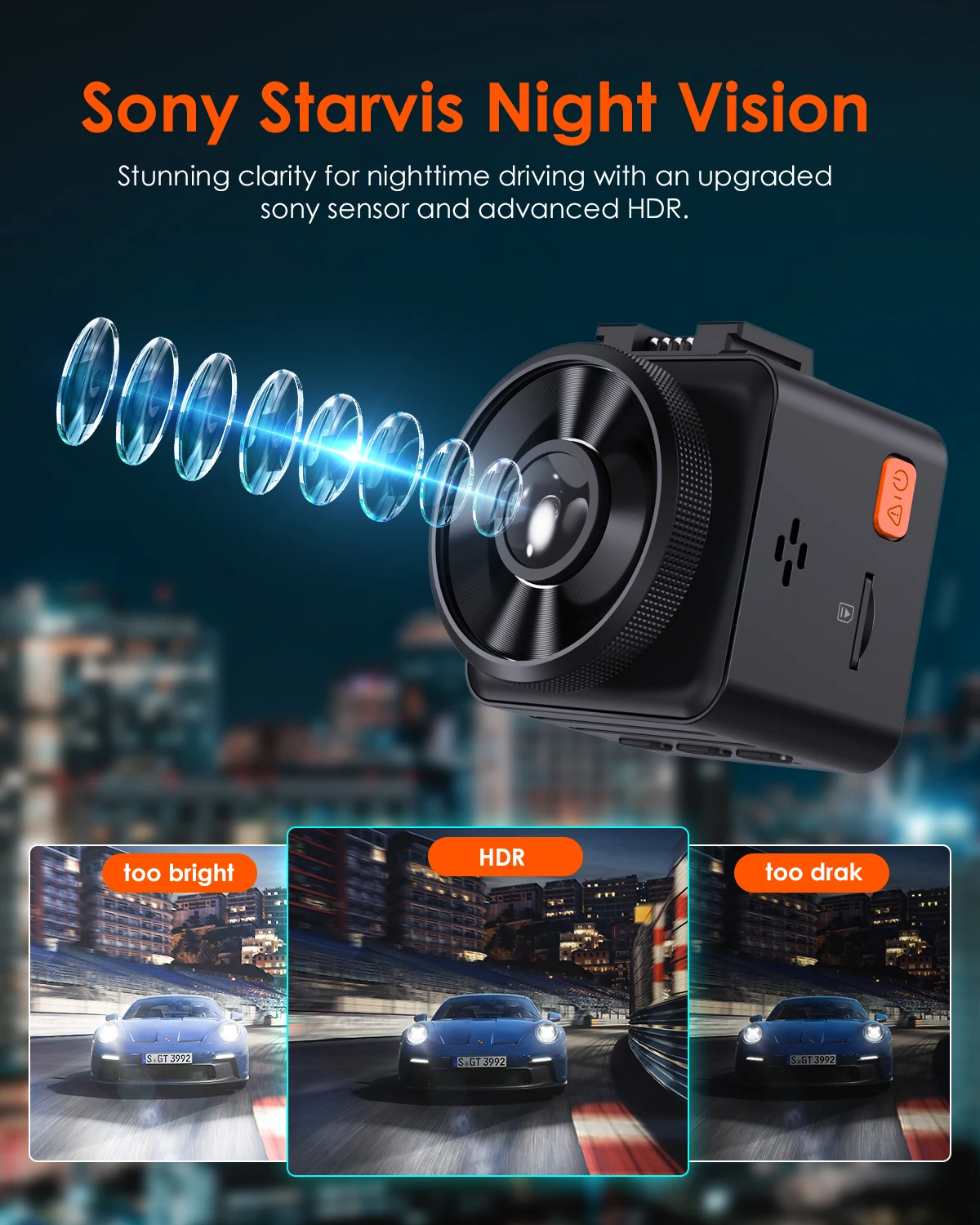 Vantrue 360° Dash Cam WiFi 2.7K Black Box Android IOS APP 5GHz GPS Parking  Sensors for Cars DVR Camera for Vehicle - AliExpress