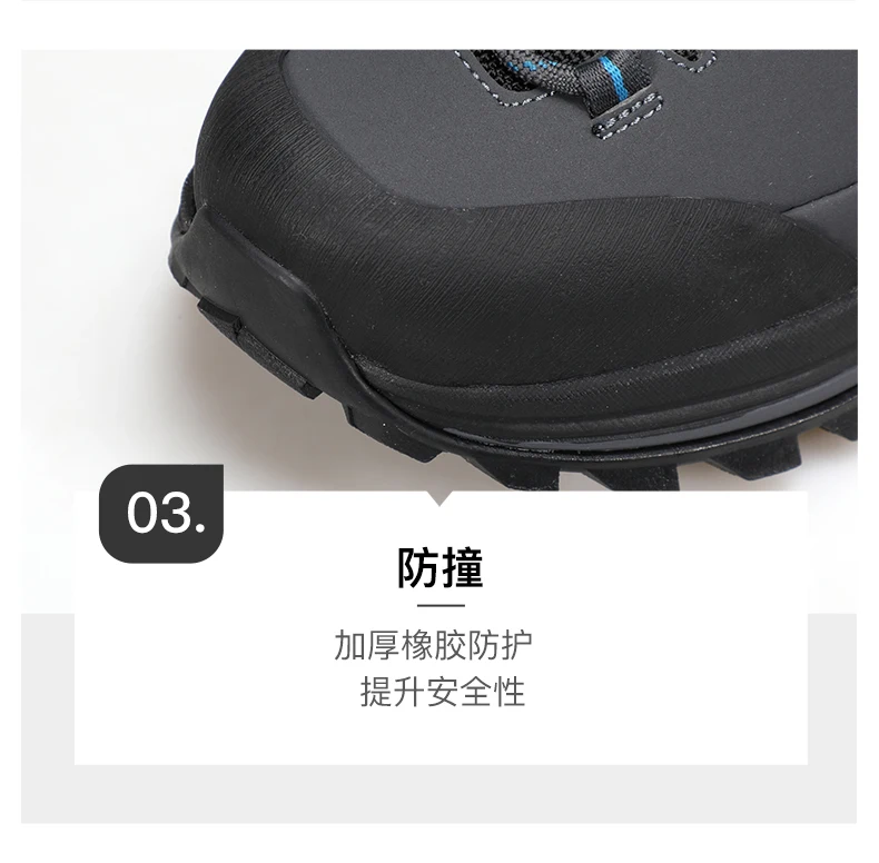 Humtto Wanderschuhe Männer wasserdichte Jagd stiefel taktische Wüste Kampf Knöchel Trekking Schneeschuhe warme Leder Walking Sneakers – Detail 17