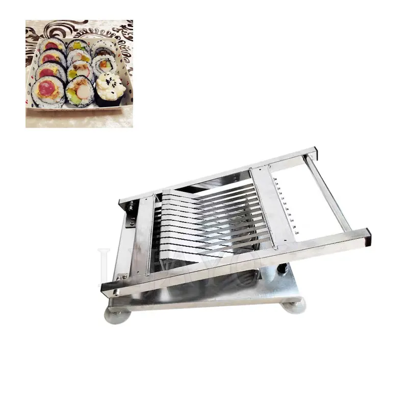 

Sausage Tofu Cutter Slicer Sushi Roll Cutter Manual Cheese Butter Block Cutting Machine