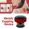 Electric Cupping Device Smart Vacuum Physical Heating Body Scraping Skin Guasha Suction Cup Massager Fatigue Relief Instrument 1