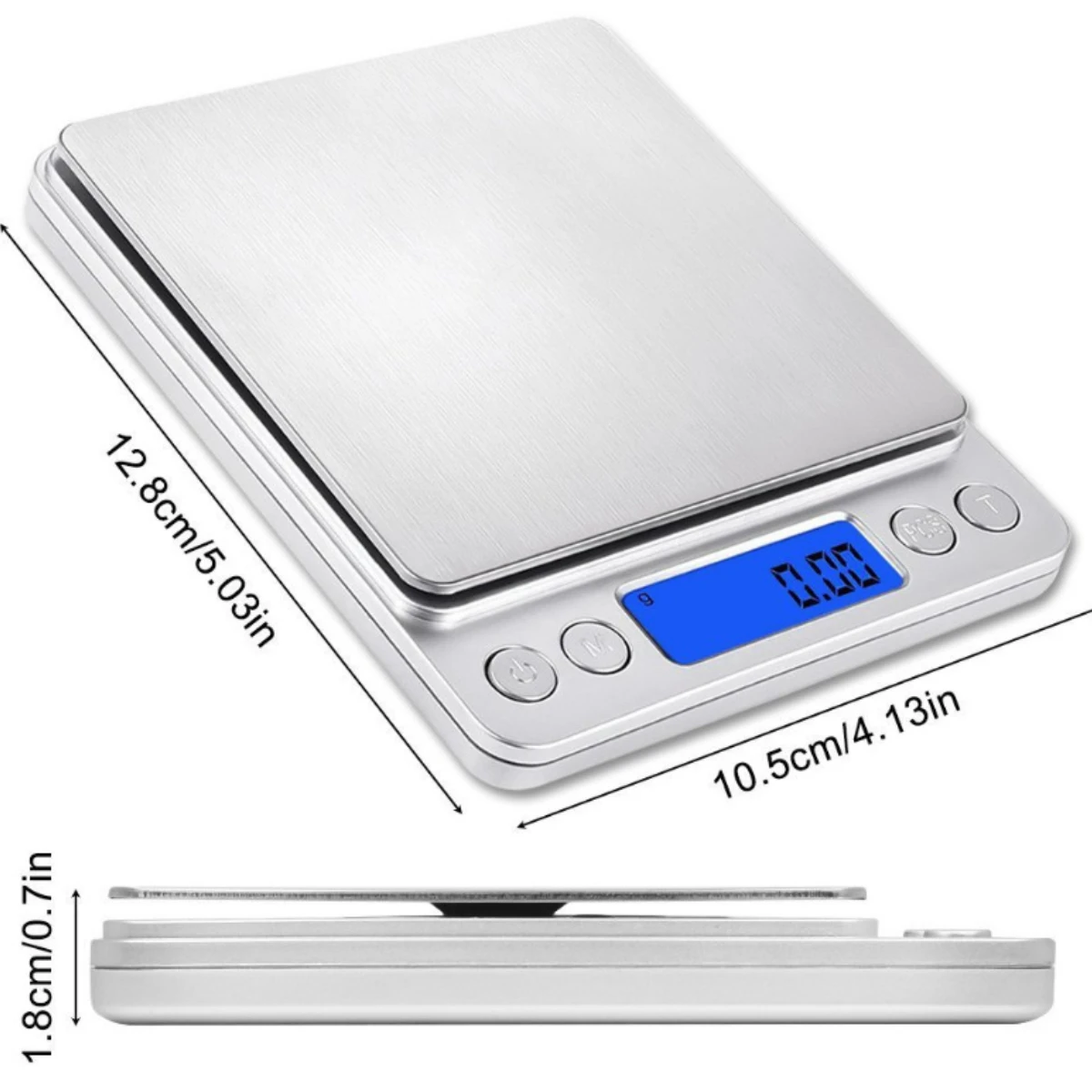 Cantar digital de bucatarie 3000 g/ 0,1 g Cantar mic pentru bijuterii Cantar digital pentru alimente Cantar digital gram si Oz cu LCD/ Tara_voghion.com
