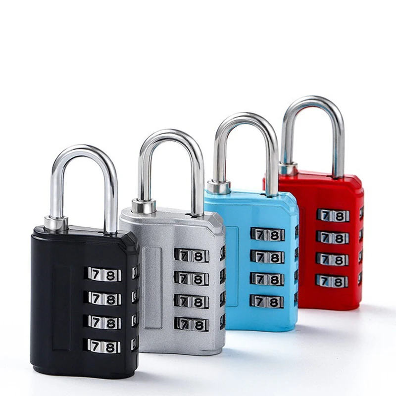 Mini Cabinet Door Lock Home Backpack Luggage Bag Student Dormitory Jian Shengfang Padlock 4 Digit Password Anti-theft Lock cabinet safety lock mini padlock security padlock door lock travel padlock luggage padlock cabinet lock digit combination lock combination lock door safety lock sliding door lock