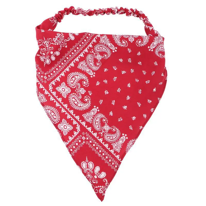 Lot de 3 foulards de tête à fleurs, bandana élastique, bandeau en  mousseline de soie imprimé, style Boho, Turban pour cheveux - AliExpress