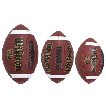 1 Pcs Standard Rugby Ball for American Football Training Game Size 3 Size 6 Size 9 1