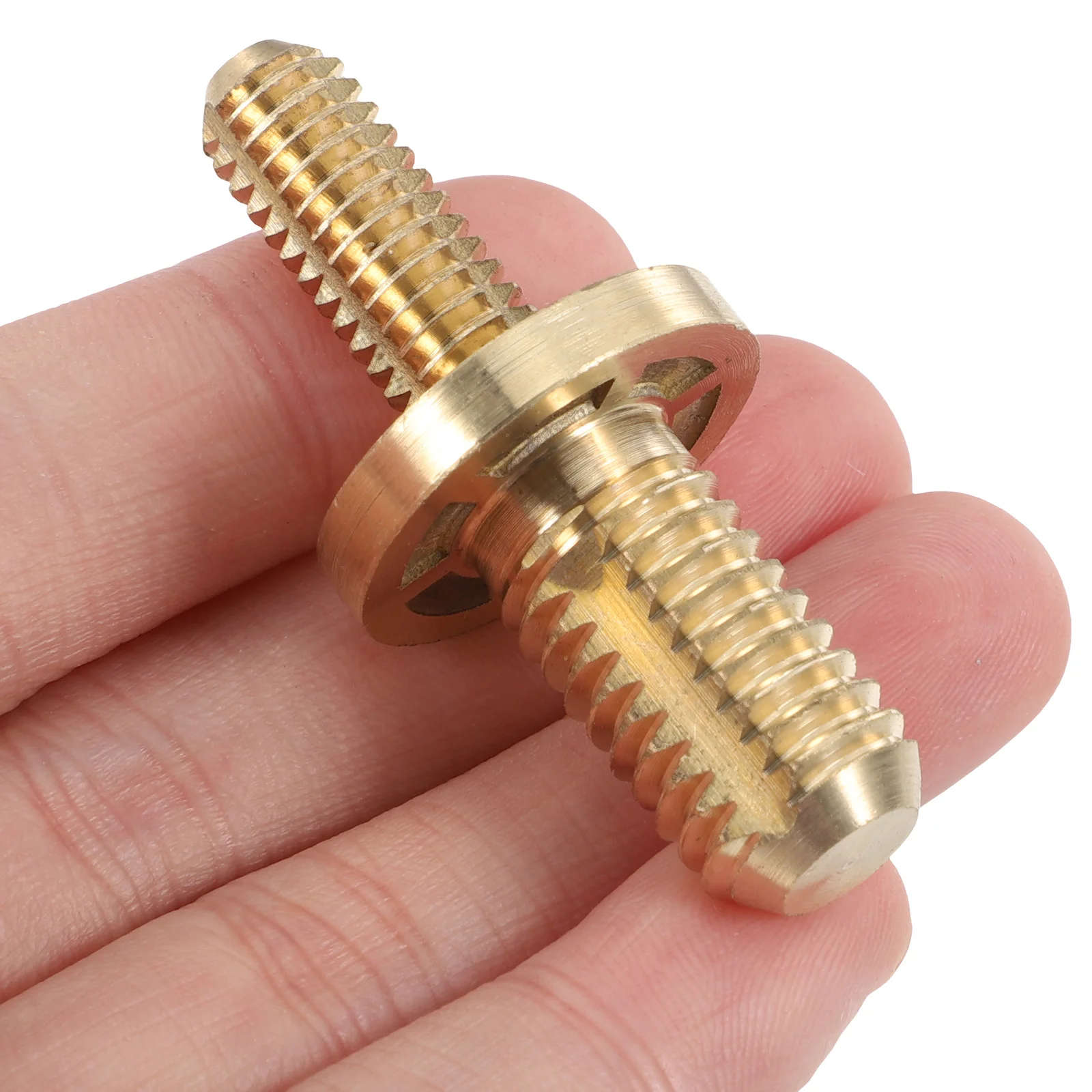 Billiard Cue Screws Copper Interface Handle Pool Cue Extension Joint Connecting Screw Brass Cues Lengthen Back