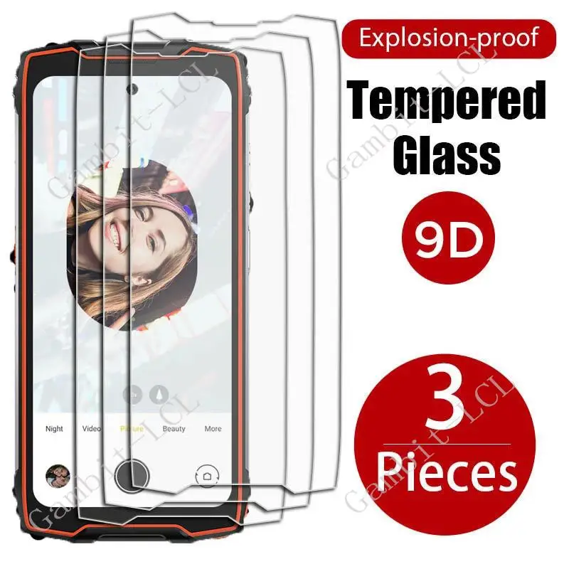 3PCS Tempered Glass For Blackview BV9300 Protective ON BlackviewBV9300