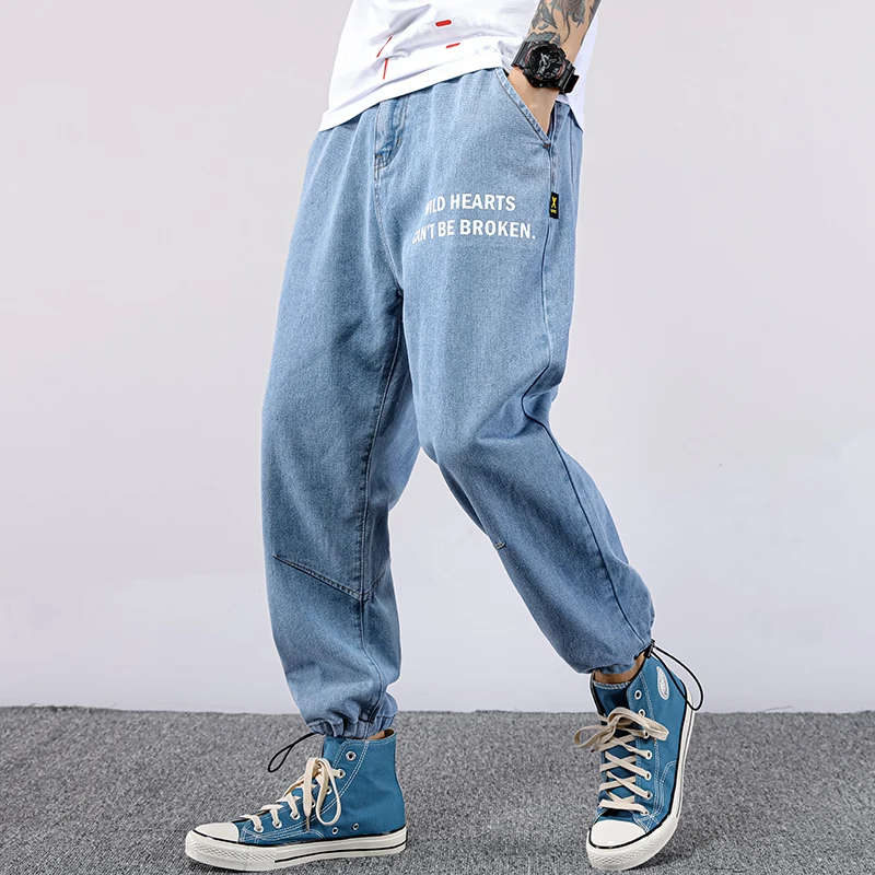Men's Baggy Jeans 2022 Spring and Autumn New Men Fashion HIP HOP Jogger