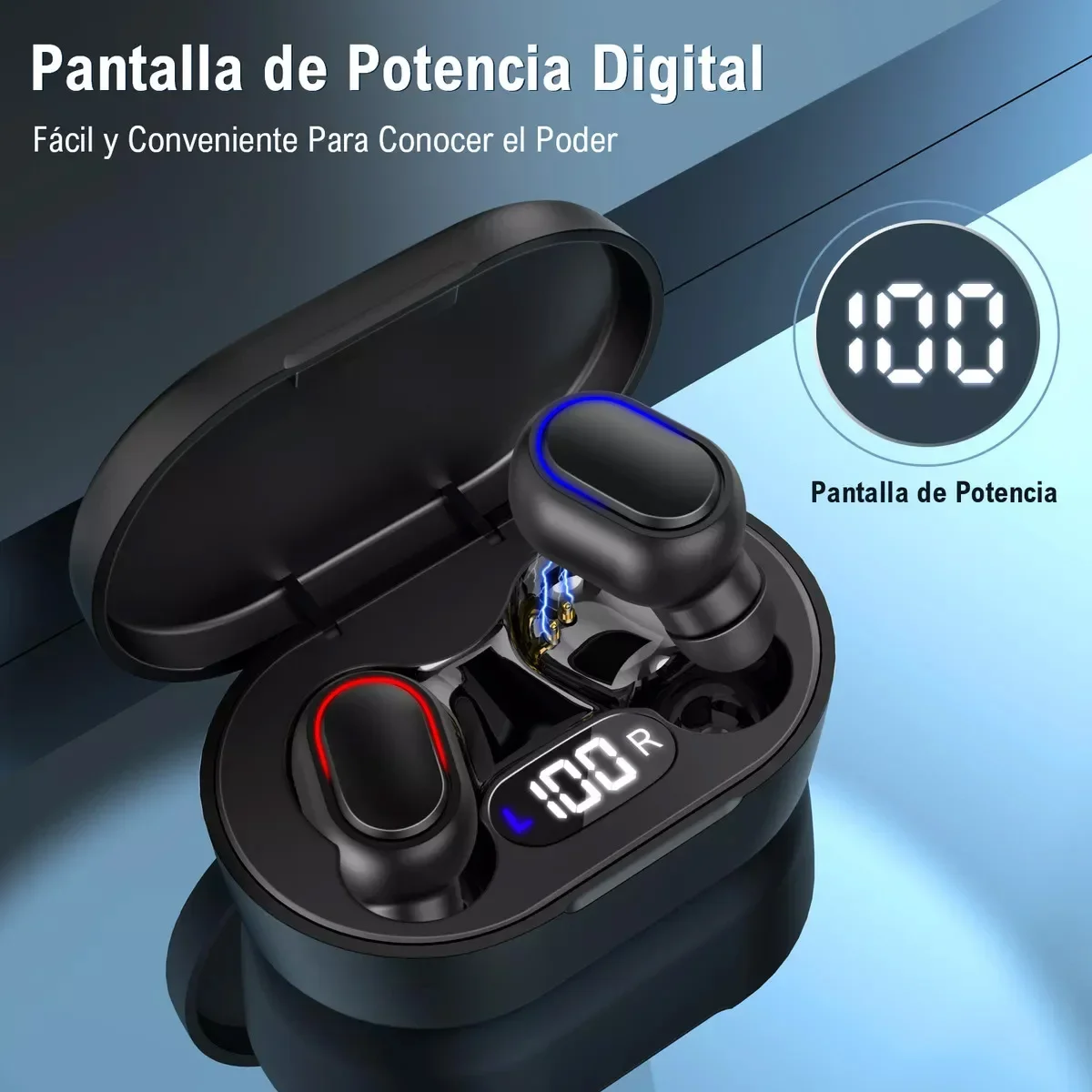 Wireless Bluetooth Earphone Sport Headphone Bass Stereo Headset Mini Earbuds with Microphone for Iphone Xiaomi 2