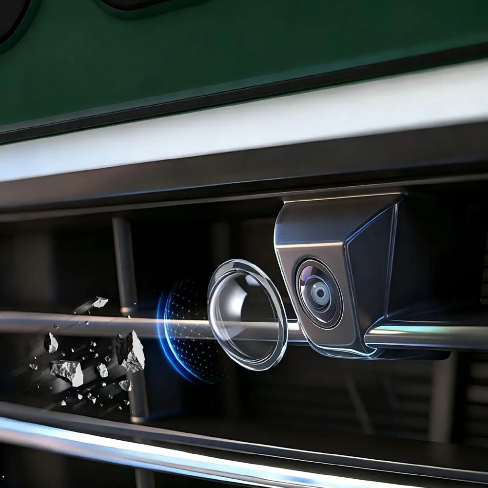 Protezione per l'obiettivo della fotocamera per auto, protezione avanzata antigraffio per l'obiettivo della fotocamera per auto, accessori di protezione impermeabili e antipolvere, 2 pezzi - Image 2