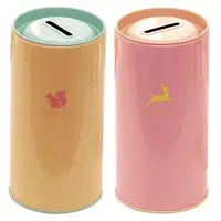1Pcs Cute Animal Print Creative Gift Saving Bank Money Box Tin Coin Cartoon Zoo Piggy Bank Kids Room Home Decor 1