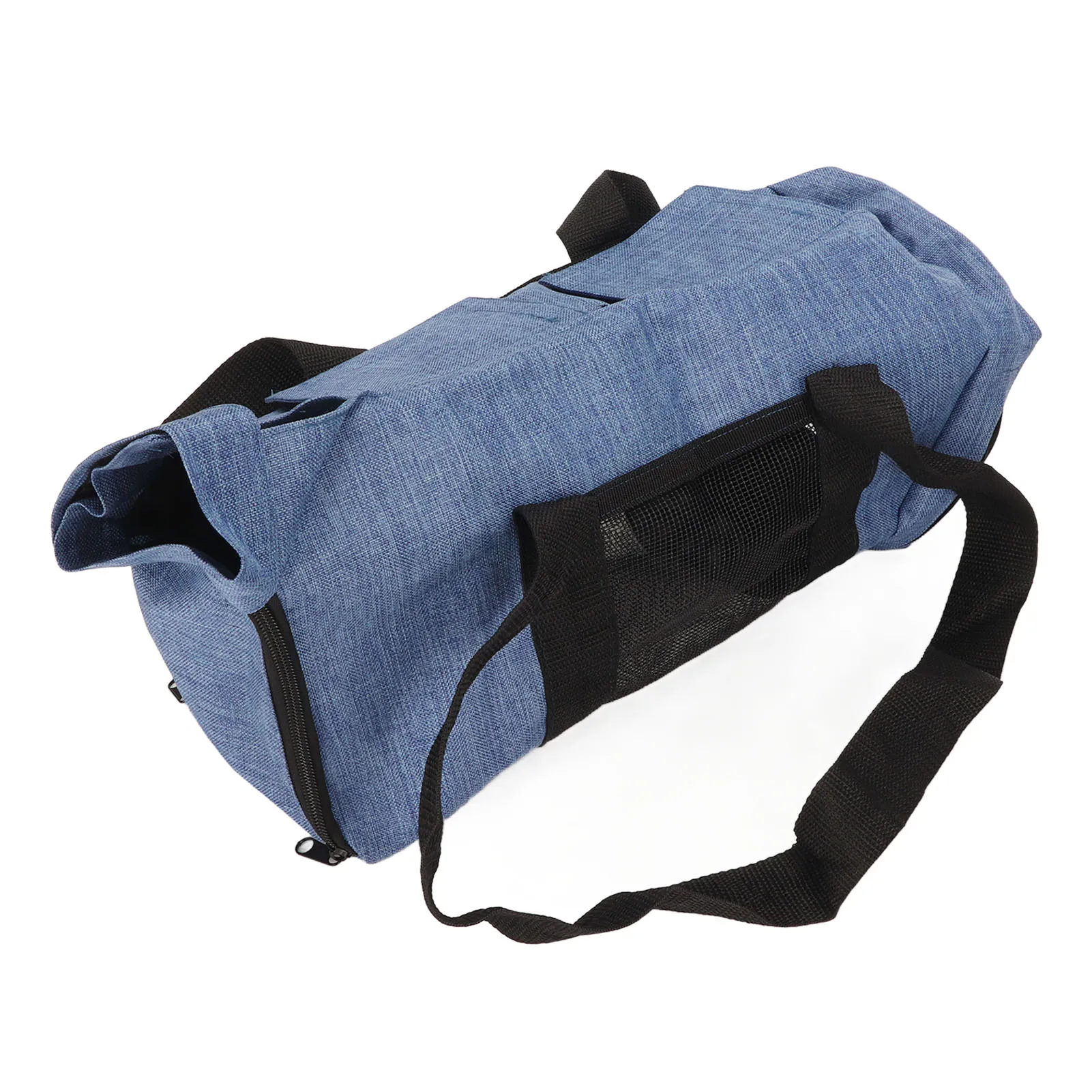 Cat Grooming Carrier Bag Mesh Cloth Canvas Breathable Foldable Portable Pet Bathing Bag for Nail Trimming