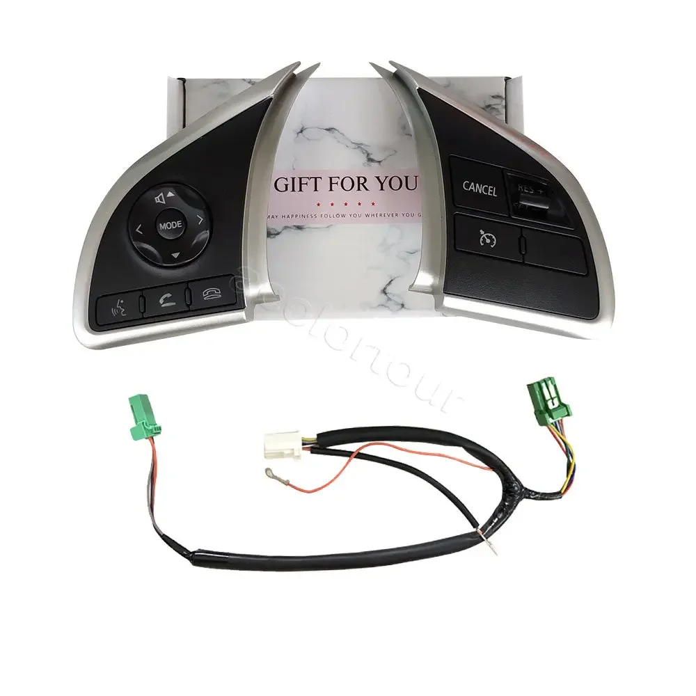 Multimedia Audio Volume Button Steering Wheel Cruise Control Switch Mitsubishi Outlander ASX Space Star L200 Mirage Attrage wheel steering adapter steering wheel trim cover