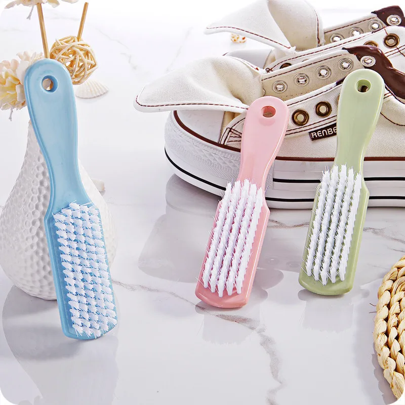 Soft-bristled Shoe Brush Multifunctional Cleaning Brush Clothes Shoe Clothing Board Shoe Cleaner Kitchen Bathroom Cleaning Tool 3