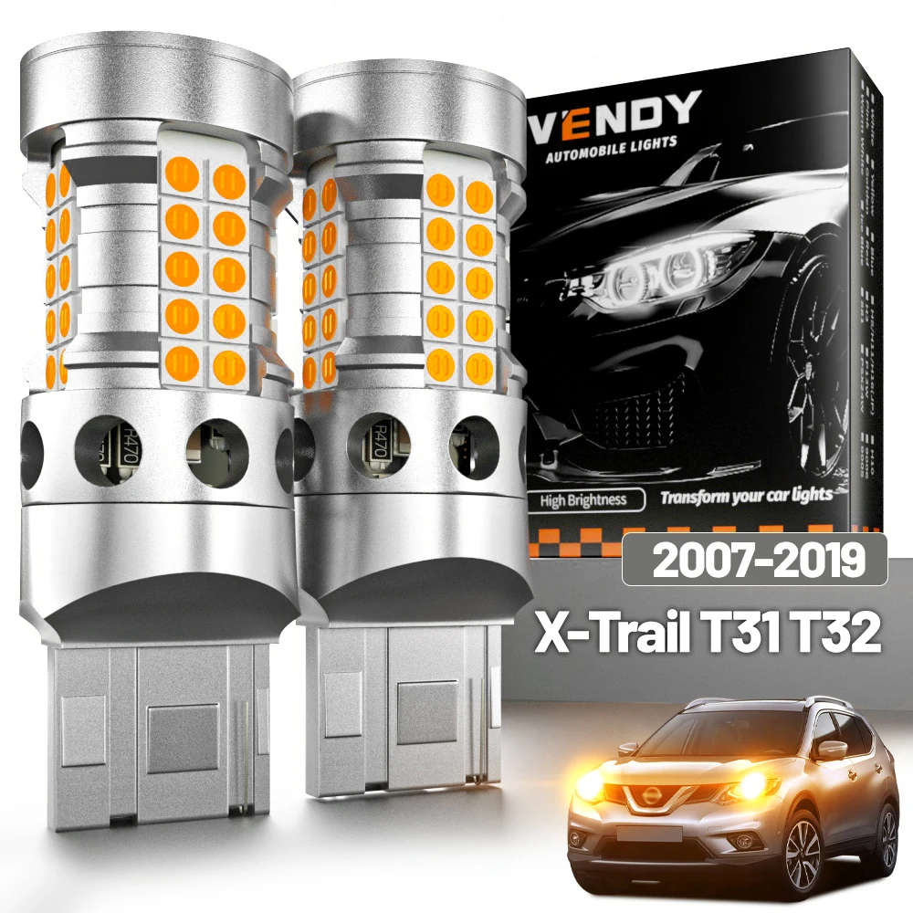 2 Stück LED-Blinkleuchten für Nissan X-Trail X Trail T31 T32 2007-2019 Blinker Canbus Zubehör
