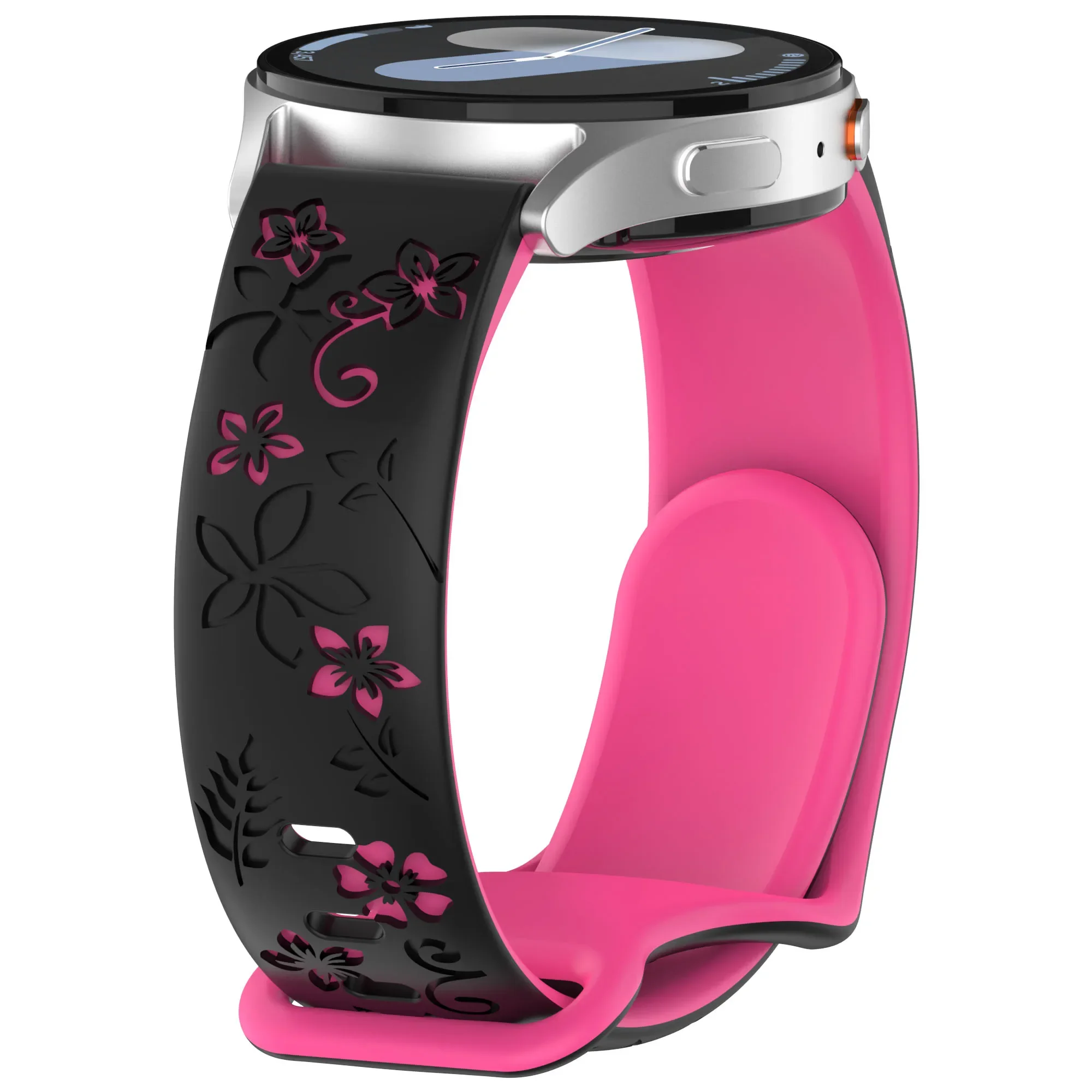 Enhanced Silicone Smart Watchband Bracelet – 18mm Wrist Strap