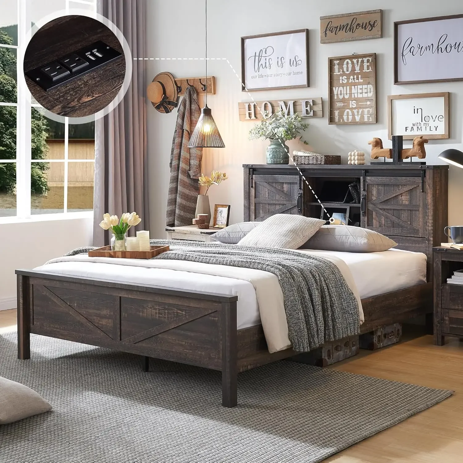 Dark Rustic Oak