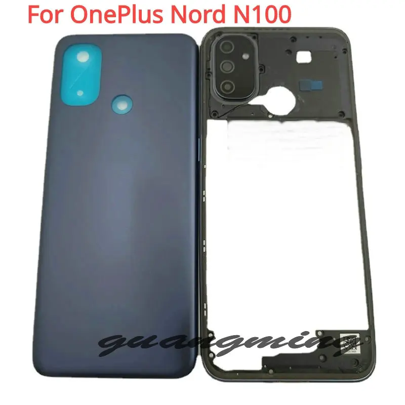 

Для OnePlus Nord N10/N100/N200 5G корпус средняя рамка + задняя крышка батарейного отсека