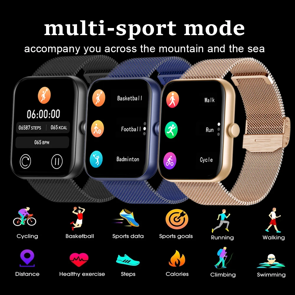 1.83 ġ Ʈ ġ ü ġ 7  ϱ  ƮϽ  IP67  Smartwatch   + 