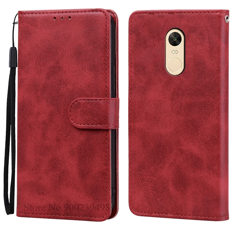 Leather Flip Wallet Case