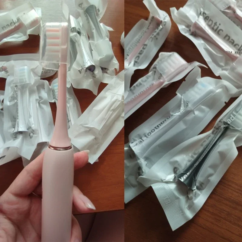 SOOCAS 소프트 듀폰 음파 전동 칫솔용 교체 브러시 헤드, X1, X3, X3 Pro, X3U, X5, V1, V2, D3, D3 Pro, 4 개, 6 개