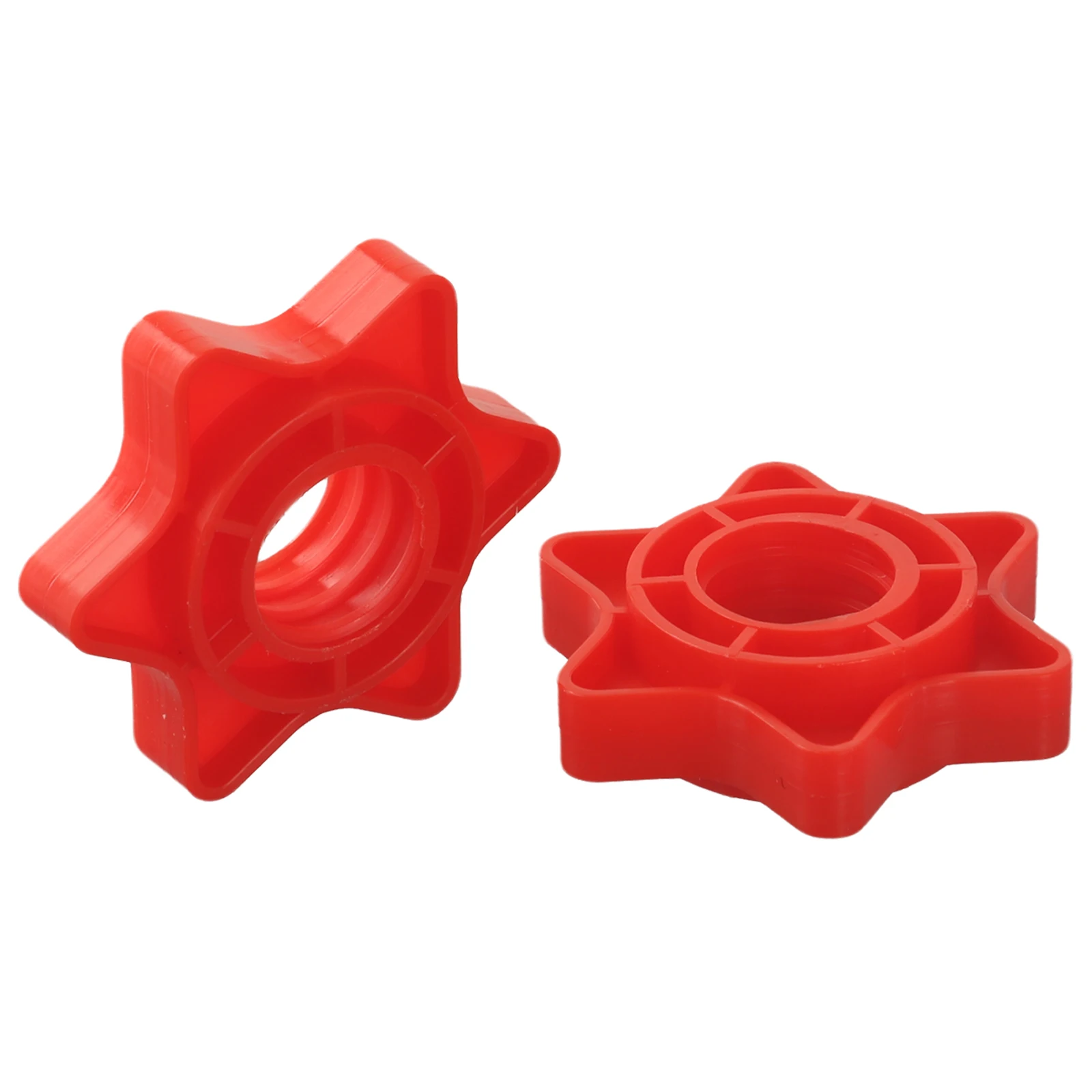 Convenient 2pc Weight Check Nut Barbell Bar Clips Spin Lock Screw Dumbbell Spinlock Collars for Plate Movement