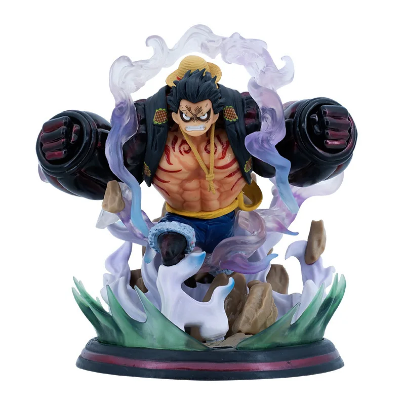 

One Piece GK Gear Fourth Monkey D Luffy 20cm PVC Anime Action Figure Snake Man Model Collectible Decoration Toys For Boys Gift