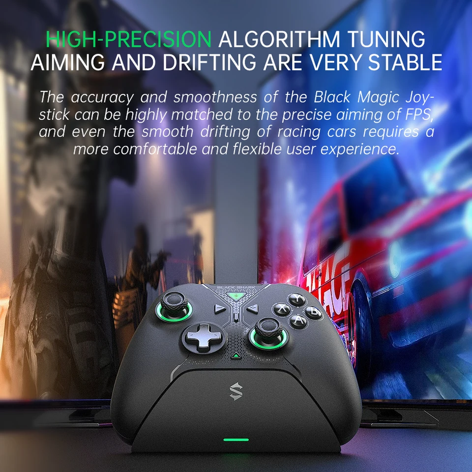 Black shark-ワイヤレスゲームパッド,コントローラー,ジョイスティック