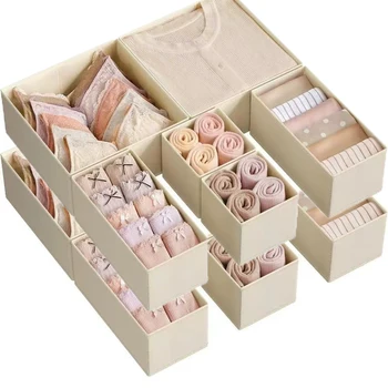 Fabric Drawer Organizer Bins 1