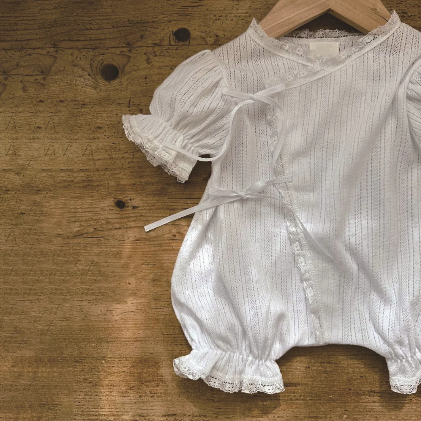 2025 Summer New Baby Short Sleeve Romper Solid Boy Girl Newborn Hollow Out Thin Jumpsuit Infant Toddler Cotton Clothes 0-24M 5