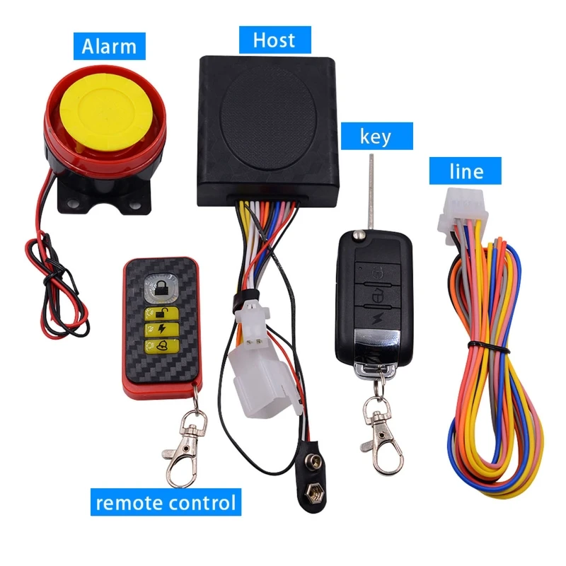 

Bicycle Alarm Wireless Anti-Theft Burglar Security Alarm for Bike Motorcycle Car Vehicles Security Alarm System