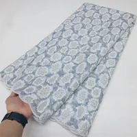 Sequence African Lace Fabric 5 Yards 2026 High Quality Sequin Nigerian Wedding Asoebi Lace Material Luxury Fabrics For Dress 2