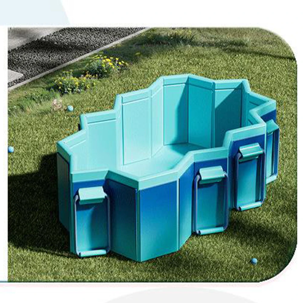 Foldable PVC Swimming Pool 4
