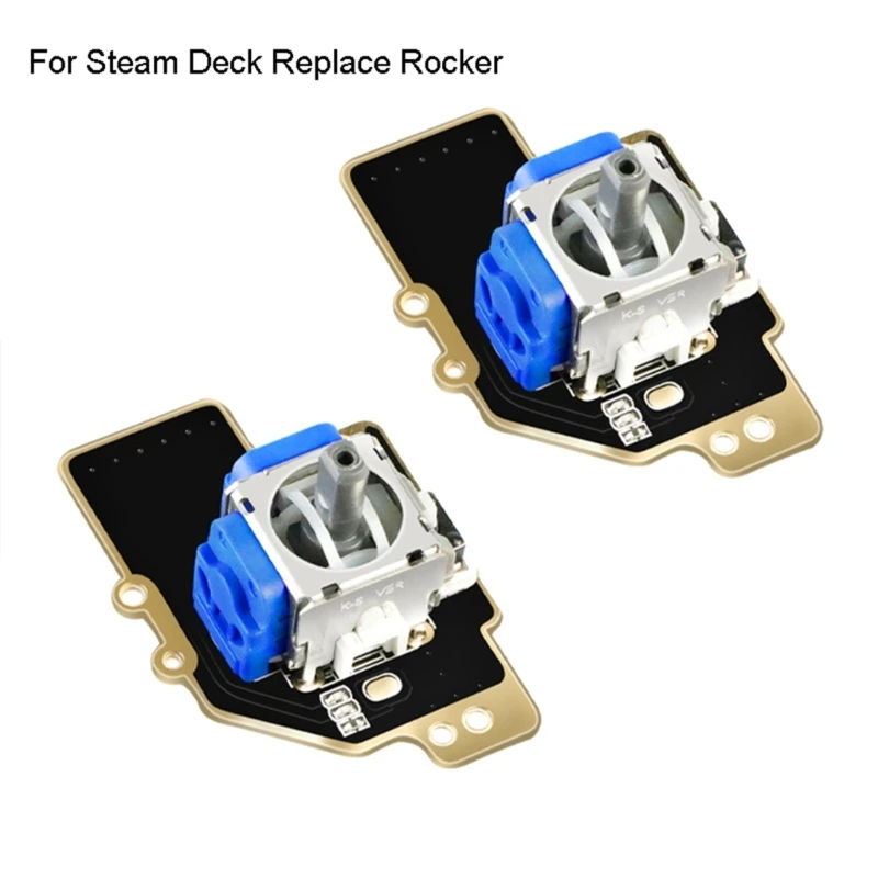 Sostituzione No Drifting Joystick Module Per Steam Deck Sinistra Destra Thumbstick Kit Di Riparazione Bilanciere Analogico Elettromagnetico