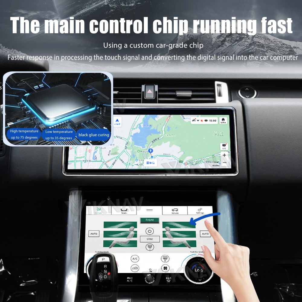 Android AC panel For Land Rover Range Rover Sport L494 2013-2017 Climate Control AC Control Board